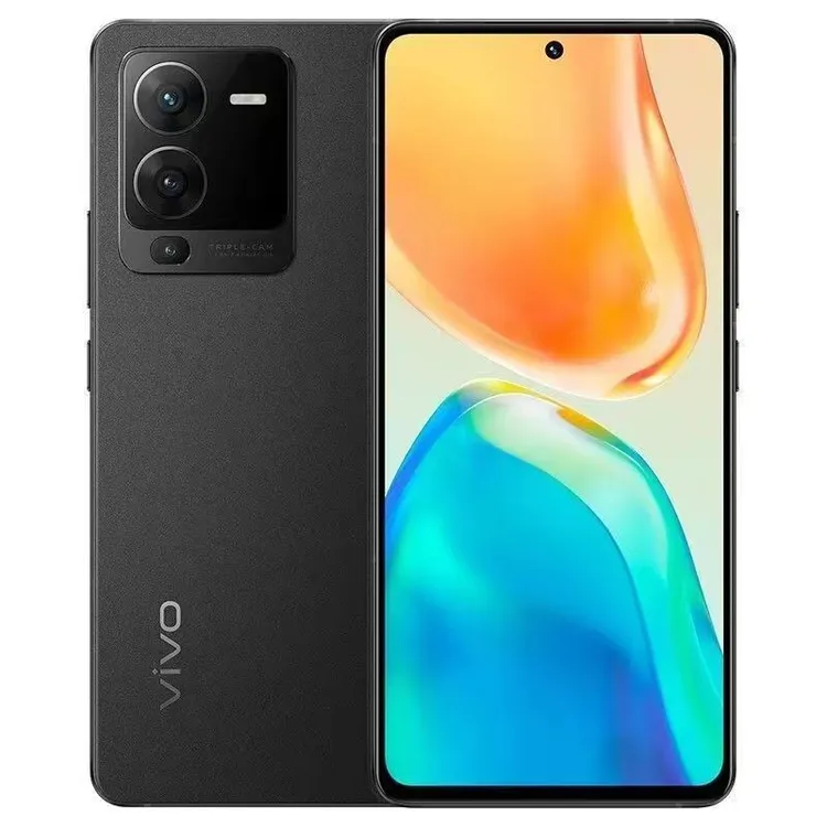 9新 vivo S15 双卡120HZ竞速屏 双卡5G骁龙870直角边框工作二手机