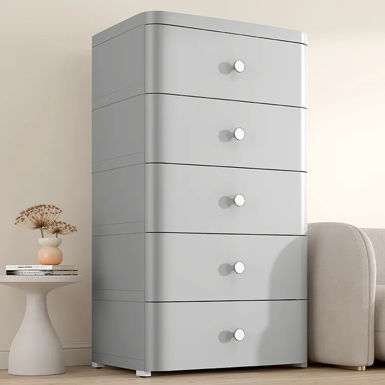 收纳柜家用置物柜多层卫生间储物柜塑料床头柜抽屉式收纳箱整理柜