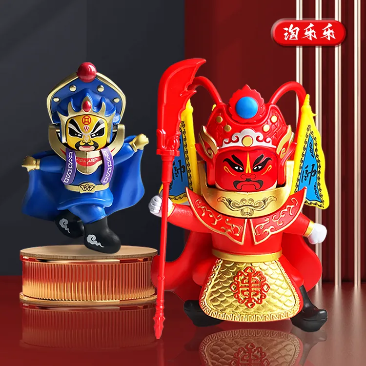 川剧变脸玩偶京剧脸谱中国四川成都传统国粹文化送礼纪念品公仔