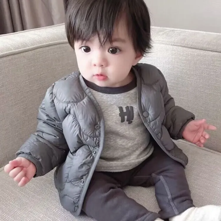 班纳之家宝宝轻柔云朵羽绒服儿童白鸭绒婴幼儿小外衫内胆外套冬