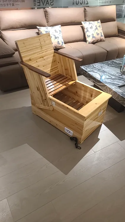 深桶电火桶家用实木取暖器安徽火桶暖脚神器湖南电火箱烤火炉烘脚