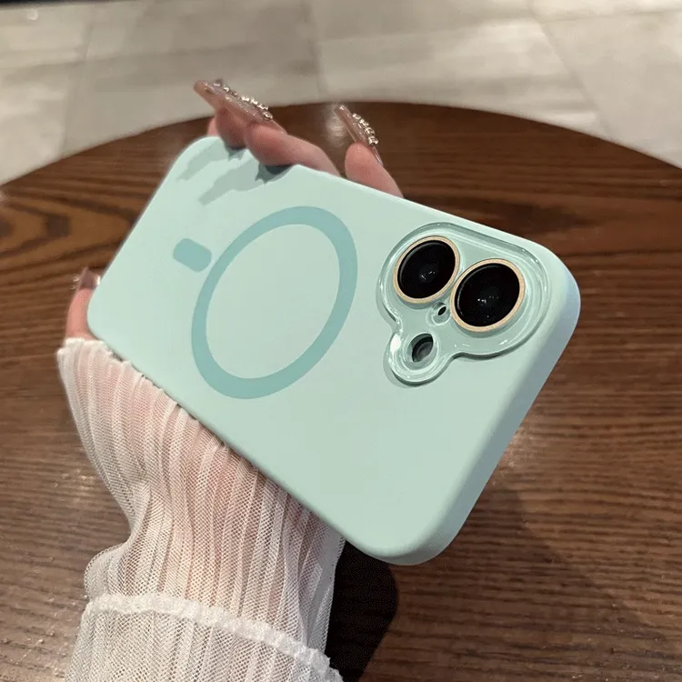 自带镜头膜Magsafe磁吸适用苹果16手机壳iPhone15Promax液态14/13