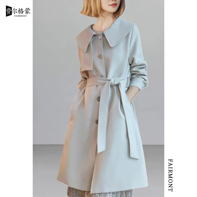 高档洋气风衣女2025外套春秋款中长款宽松时尚气质休闲流行外穿潮