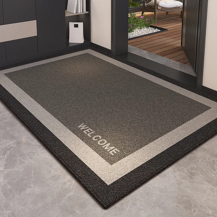忘忧虫简约入户门垫家用免洗可擦加厚玄关脚垫耐脏防滑进门地毯