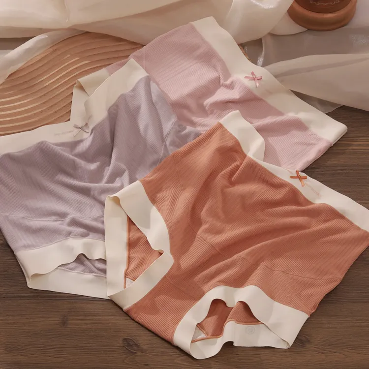 孕妇内裤女无痕短裤高腰大肚子孕早中晚期大码专用高弹