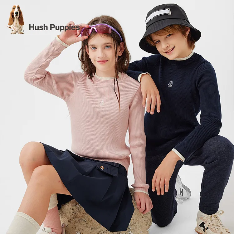 S弹力打底线衣暇步士童装儿童打底衫秋新款HPSQND45CD631