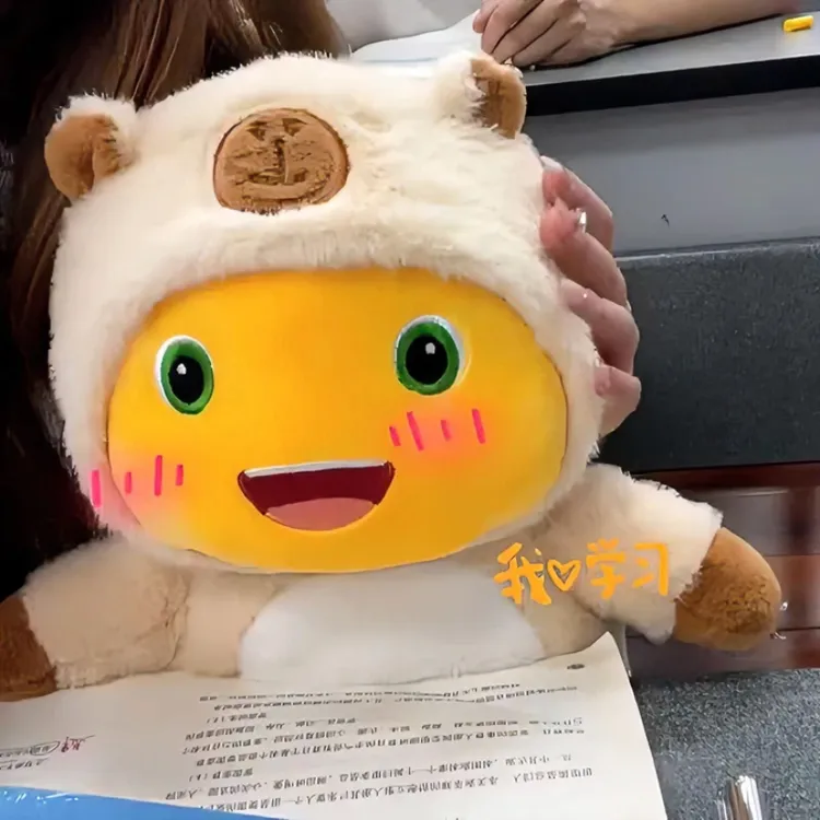 卡皮巴拉玩偶黑脸奶龙公仔毛绒玩具布娃娃睡觉抱枕生日礼物送女生