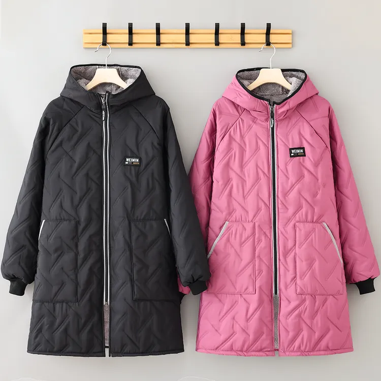 秋冬新款长绒夹棉罩衣男女同款防水保暖御寒工作服松弛感围裙