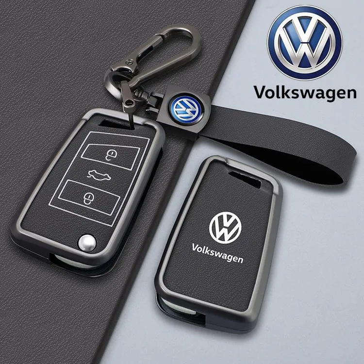 大众速腾钥匙套宝来CC迈腾探岳帕萨特polo途岳朗逸车探歌高尔夫壳