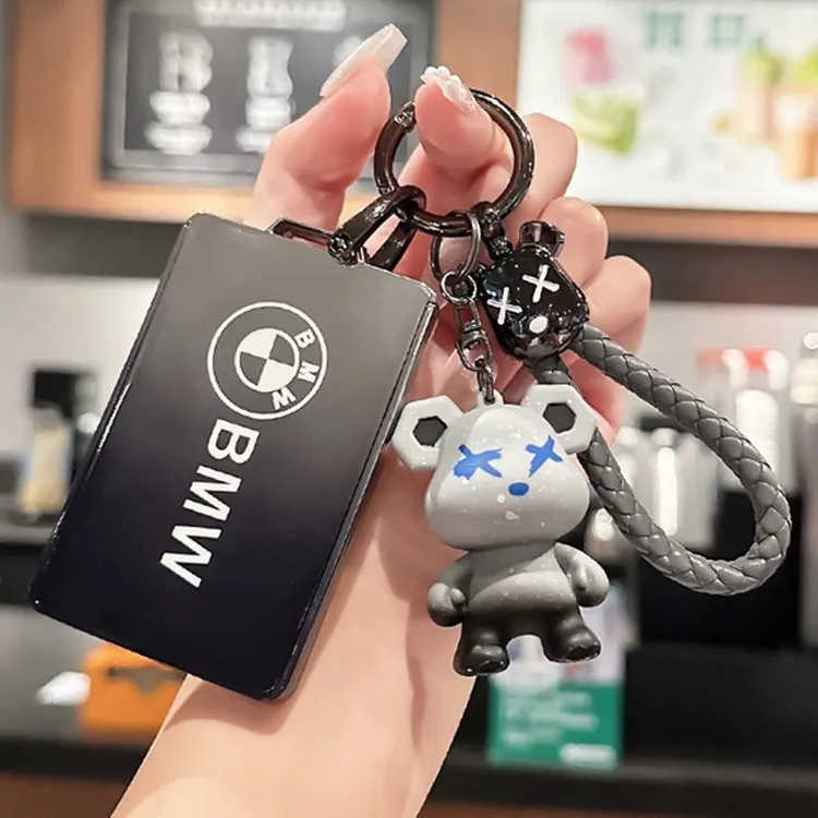 适用于宝马新7系4系5系卡片钥匙套X7X5 NFC卡套535le车钥匙包壳扣