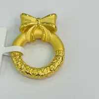 【莹莹专享】足金999饰品  在逃公主蝴蝶结平安扣  2  GP