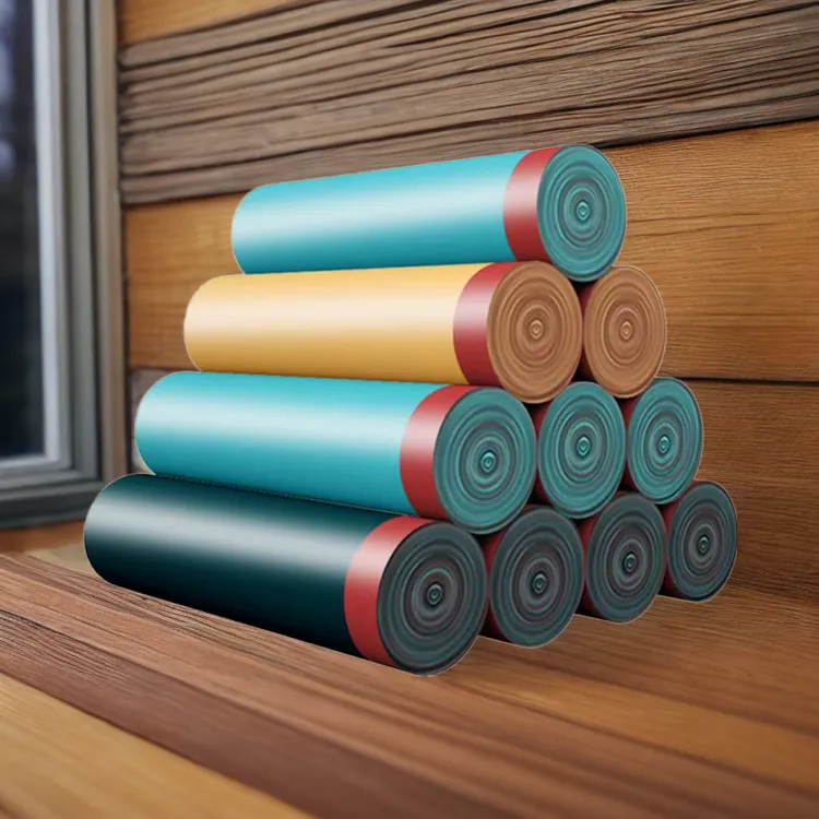 福利款家用加厚手提式一次性抽绳自动收口垃圾袋宿舍厚款点断式