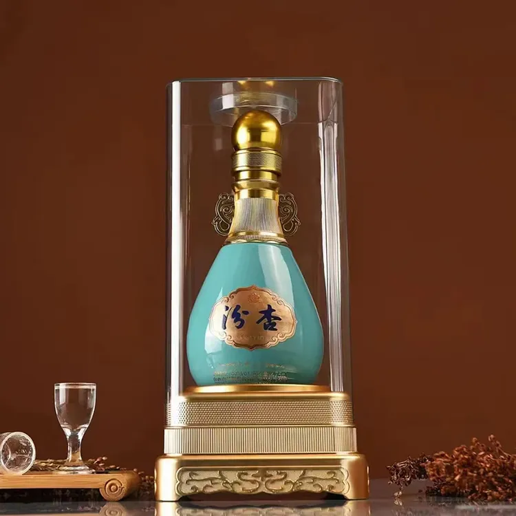 汾杏白酒山西杏花村酒汾杏白酒清香型白酒475ml*6瓶纯粮白酒53度