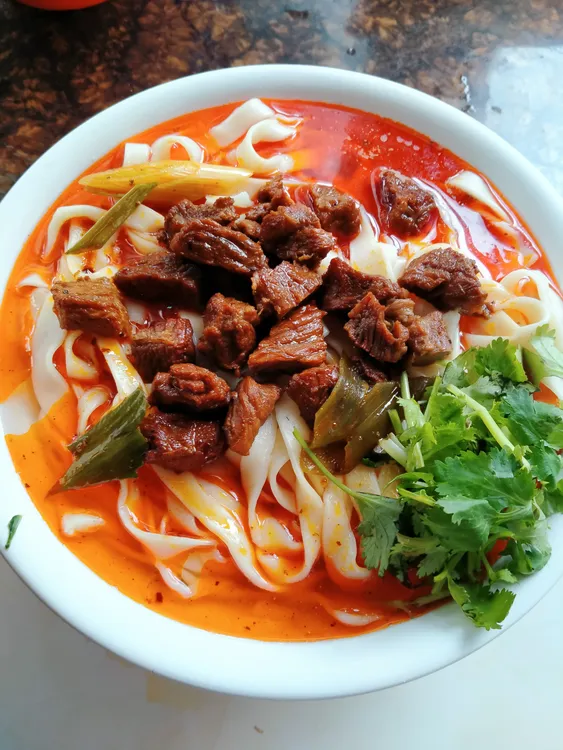 新野板面城吴记；牛肉--臊子1斤包邮牛肉臊子