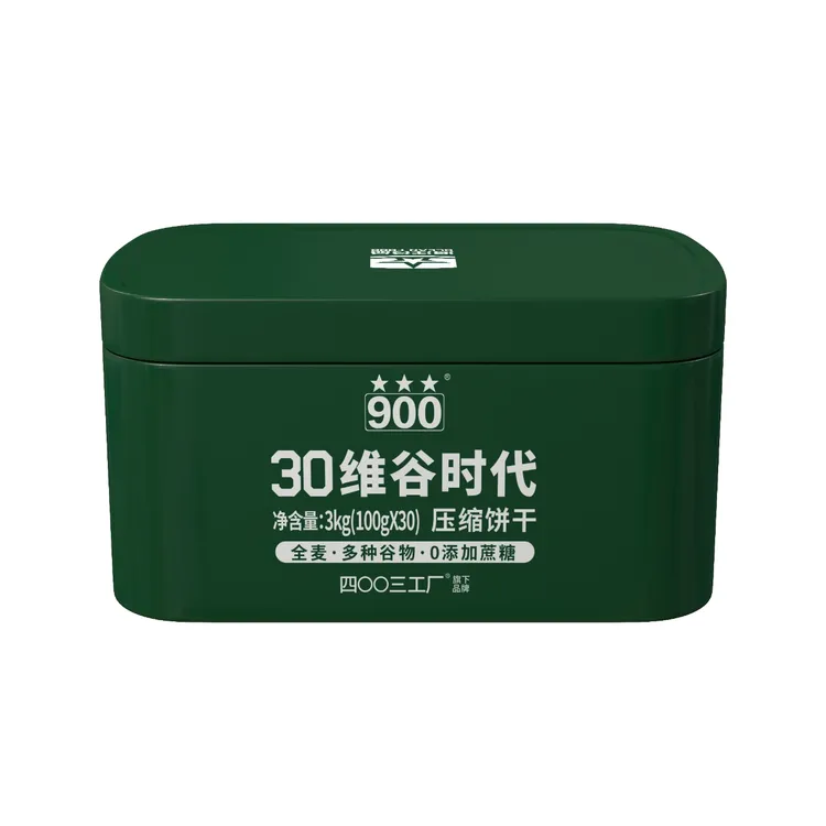 30维谷时代压缩饼干全麦多种谷物0添加蔗糖干粮应急储备4003厂