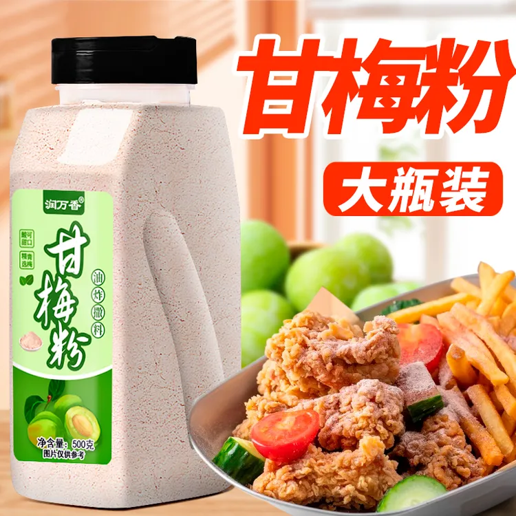 【大瓶装】甘梅粉甘梅撒料梅子粉鸡排地瓜条薯条炸鸡撒粉家用酸梅粉