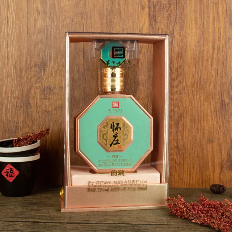 怀庄酒韵藏送礼宴请纯粮酱香型白酒优级酒水1瓶53度500ml