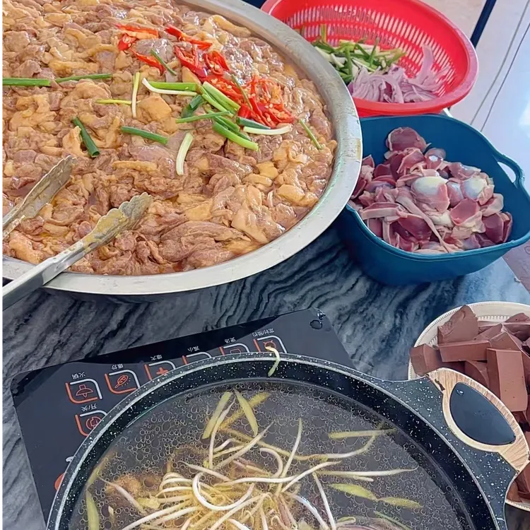 潮汕特产鸭肉火锅