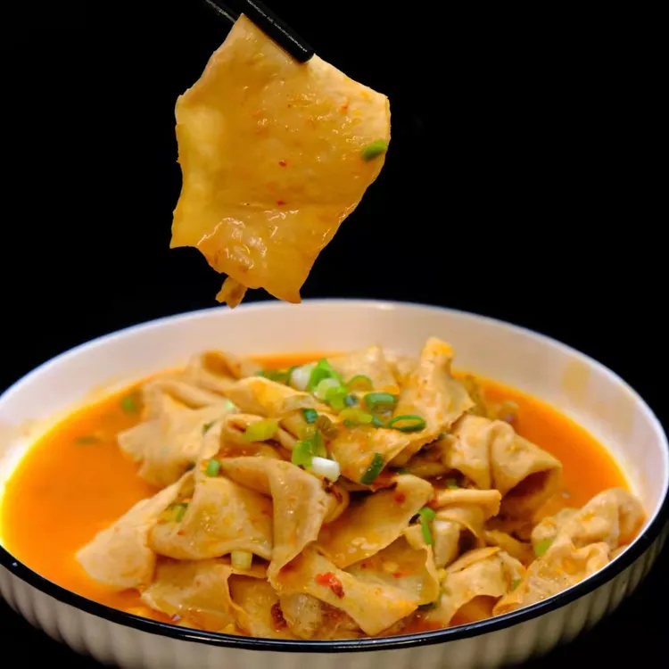 【幺妹清清专属】老豆皮非油炸传统制作煮火锅