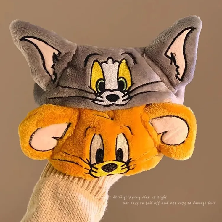 Kk总同款汤姆猫束发带运动洗脸洗漱发箍头饰敷面膜化妆头套发带