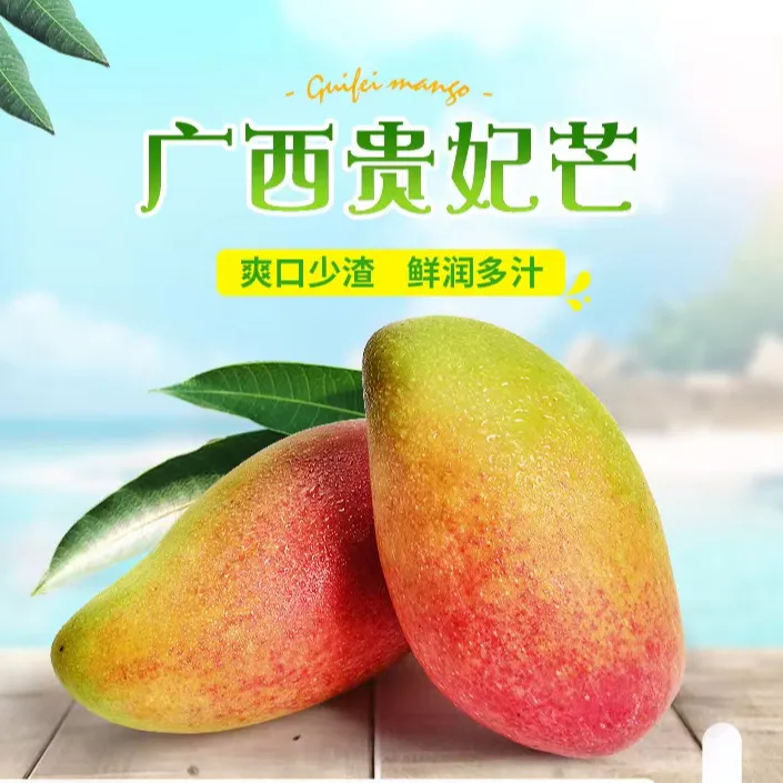 广西百色芒果之乡现摘现发贵妃芒9-9.5斤带箱（顺丰发货）