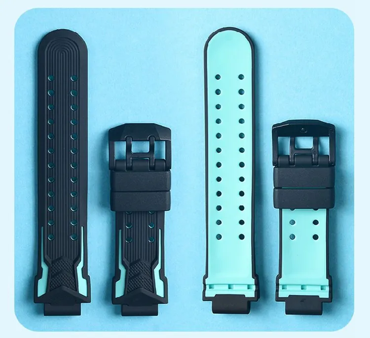 适用小天才儿童电话手表Z6表带Z7硅胶Z7A/Z7S通用款带D2/Q1A表带