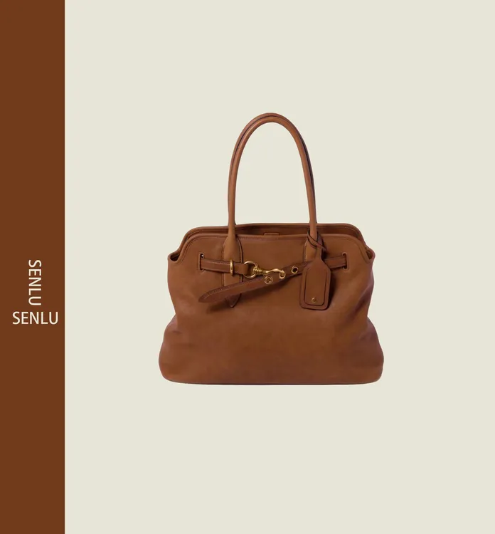 SENLU#高级气质进口羊皮包小众时尚潮流百搭喵喵包手提单肩腋下包