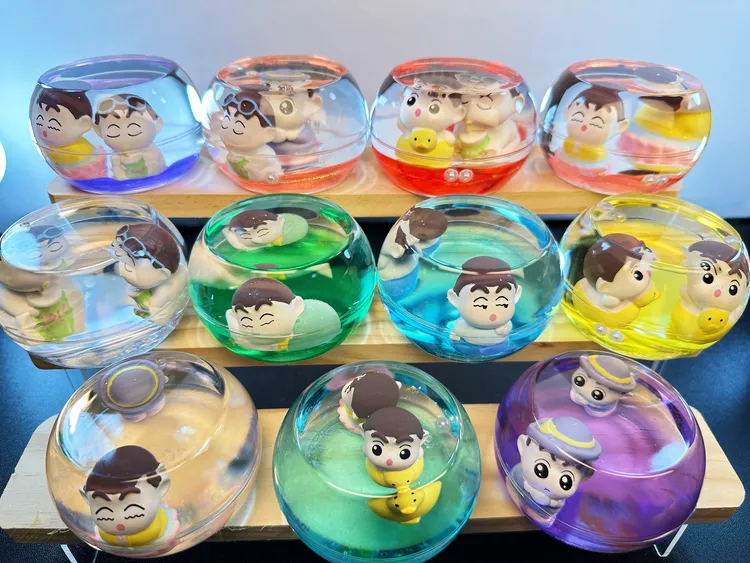 创意高定流沙瓶摆件
