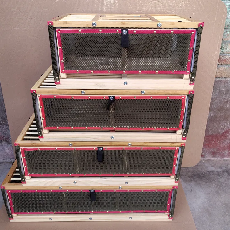 竹木透气网眼帆布训放笼