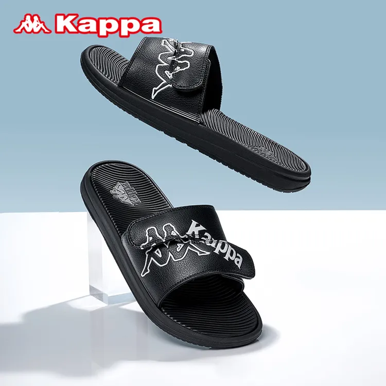 Kappa卡帕男鞋拖鞋2024夏季新款软底防滑魔术贴凉鞋子K0EX5LT63CJ