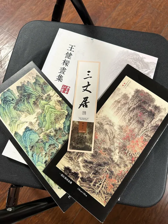 王健梁精品书画册页A本，送直播课，送106张图片