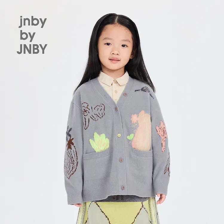 [牦牛绒]jnbybyJNBY江南布衣童装羊毛开衫24秋男女童1O8312590