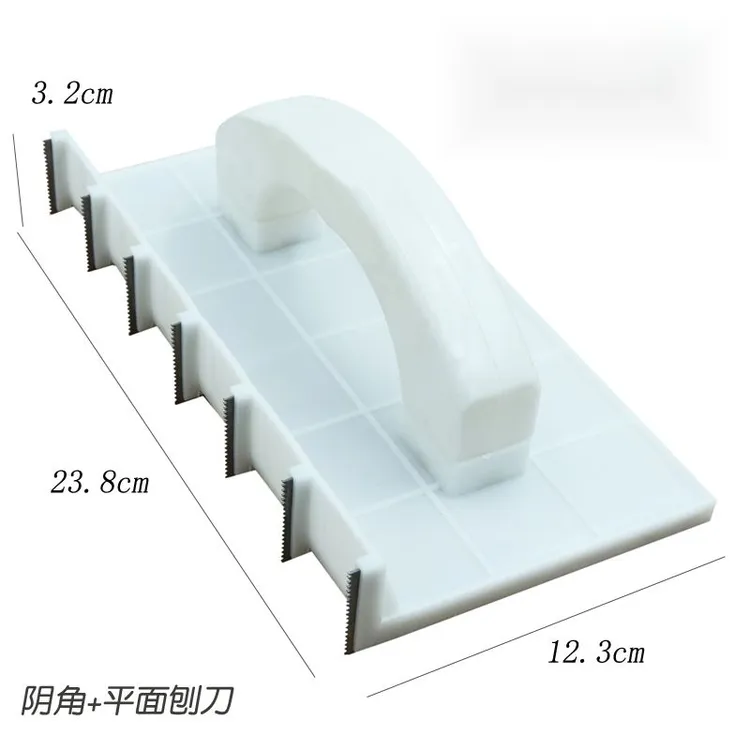 阴角平面刨刀二合一墙角墙面找平工具打磨墙壁锯齿片锉刀板