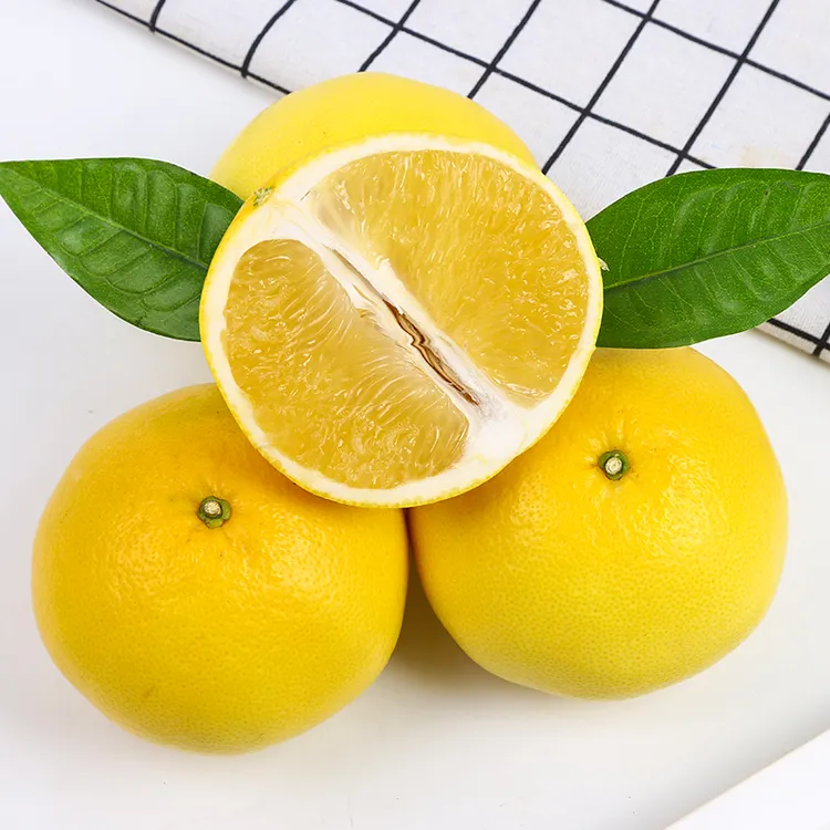 《小董夫妇》福建爆汁黄金葡萄柚旦旦柚子8.5斤农家水果新鲜精选