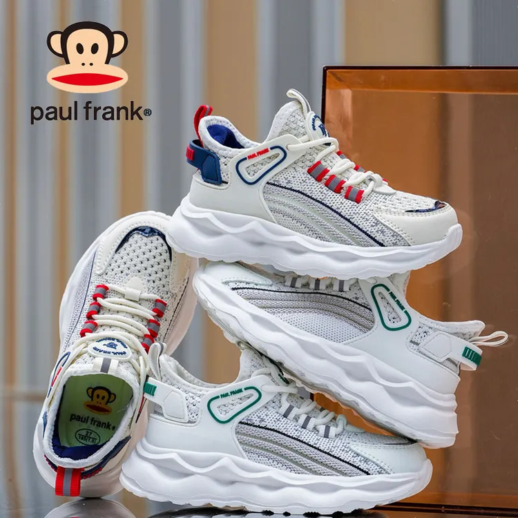 【华子专属】1166大嘴猴童鞋新款男女童透气网面运动鞋26-37