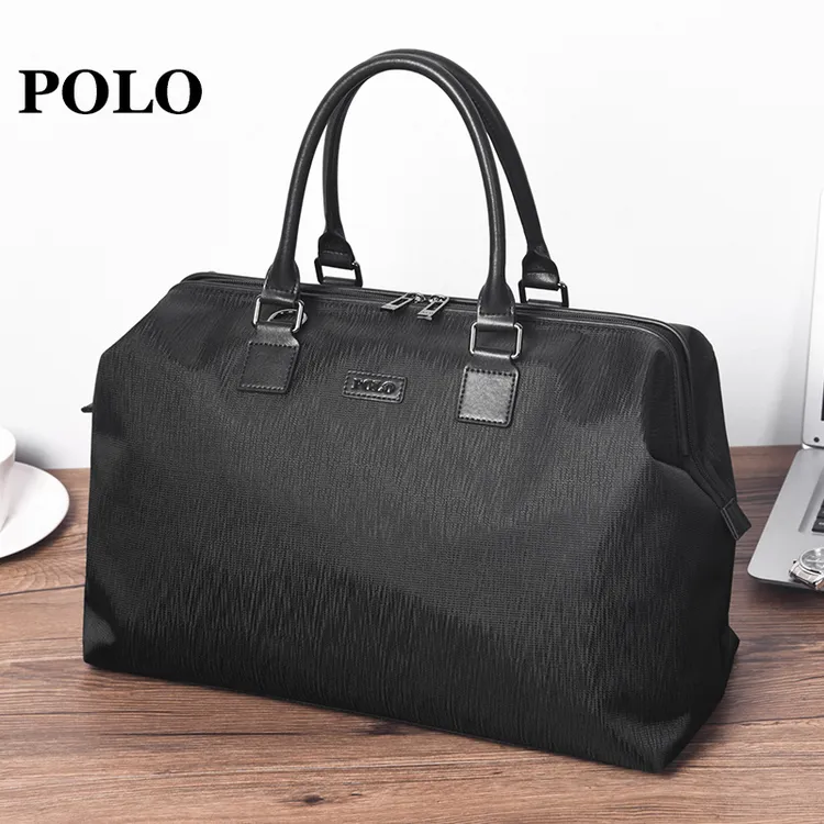POLO旅行包男士大容量行李包出差旅行手提包运动干湿分离健身包