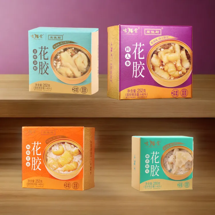 皇佳厨花胶鸡组合礼盒装开盖即食鲜炖营养早餐即食营养花胶粥早餐
