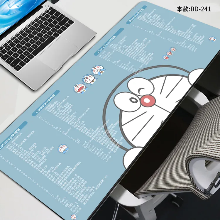 超大号鼠标垫办公快捷键大全EXCEL软件电脑键盘垫学生学习书桌垫