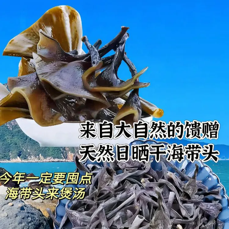 霞浦原产地精选日晒晒干天然食用原生态农产品鲜美干货海带头