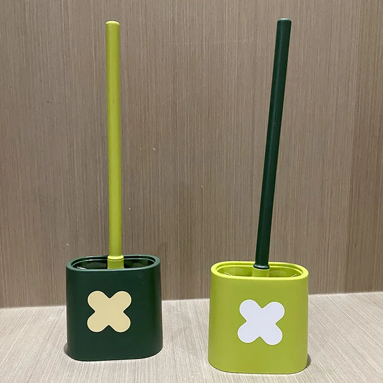 马桶刷家用无死角免打孔厕所刷子卫生间轻奢挂墙刷蹲坑清洁神器