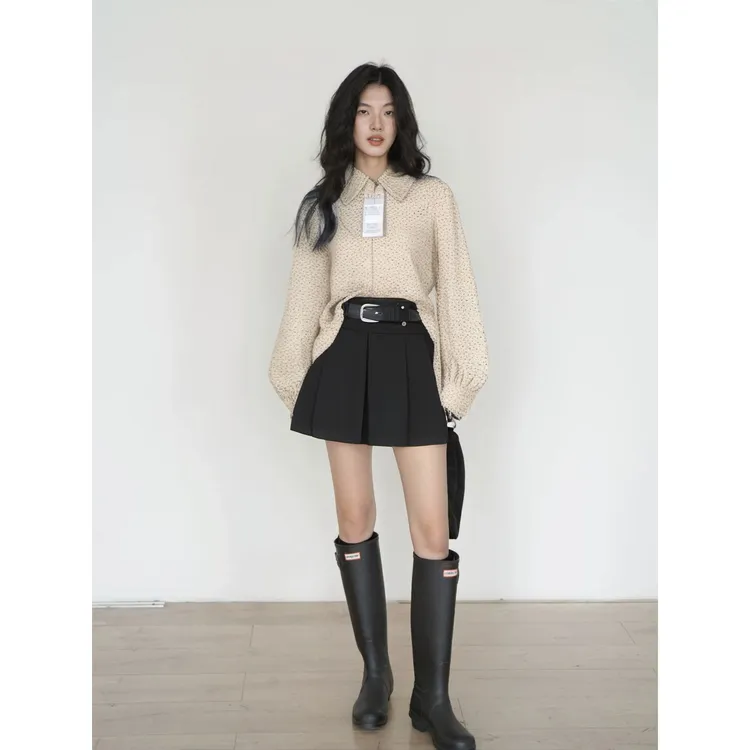 Mind Bridge/心桥时尚休闲碎花衬衫 MB1072-MVWS723CBE