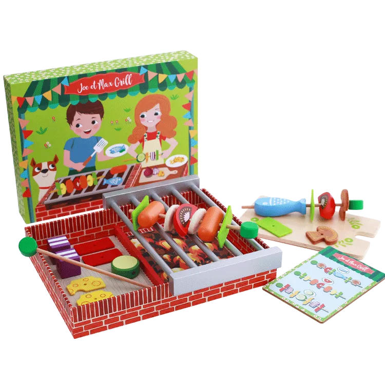 djeco儿童玩具烧烤套