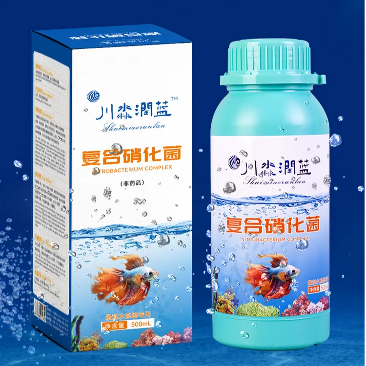 川淼润蓝硝化活菌水质浑浊的解决办法鱼缸硝化细菌