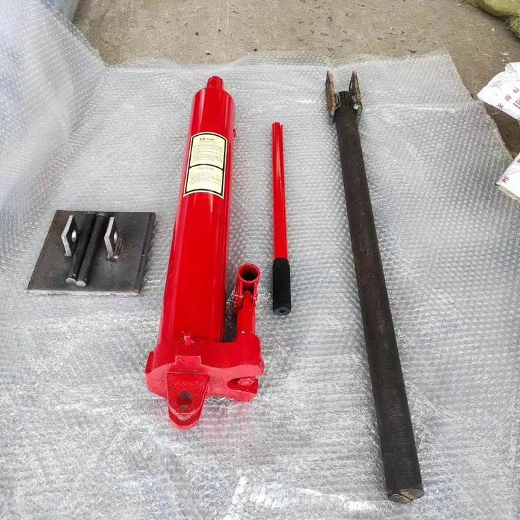 沃得雷沃久保田履带收割机顶车神器12吨双泵带底座手压千斤顶