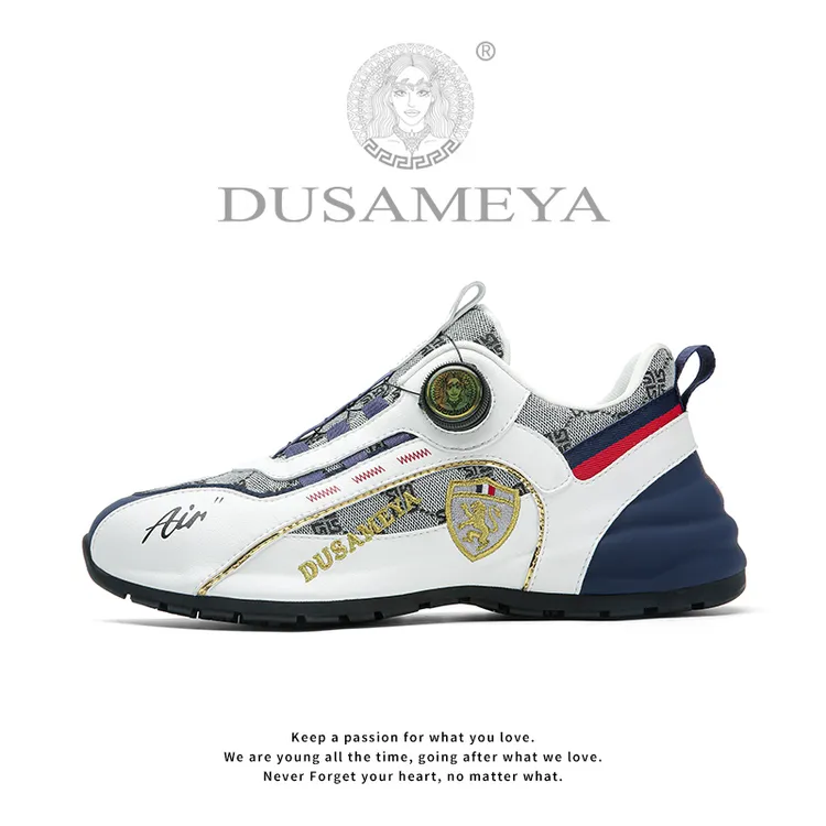 DUSAMEYA/杜莎米娅港风男女轻奢时尚休闲情侣百搭运动透气国潮鞋
