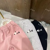 2024年秋季新款儿童女童韩版卫裤运动裤束脚裤24840【JDD]