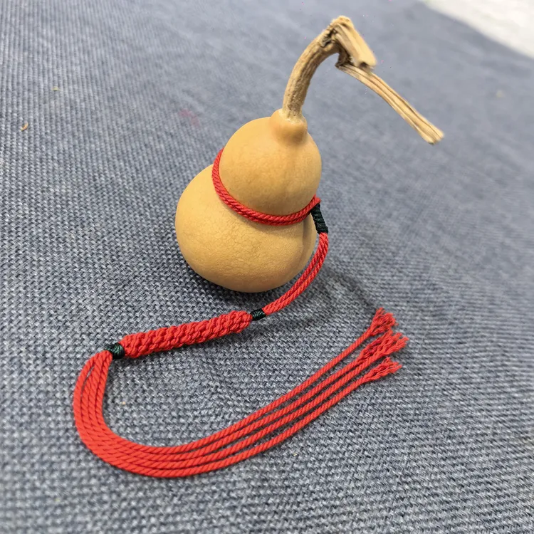 文玩葫芦腰绳葫芦仙绳葫芦配饰本捻腰绳本捻葫芦纯手工编织葫芦绳