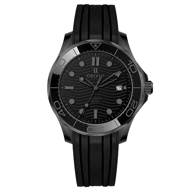 【黎莎专属】进口机芯海马300时尚自动机械表潮流百搭防水男士手表