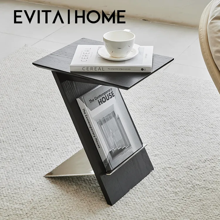 EVITA Home潮流家具轻奢现代实木边几家用沙发角几简约风设计师