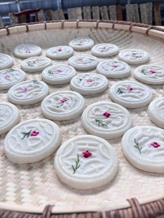 糍粑纯糯米纯手工制作湖南特色冬日原味糍粑